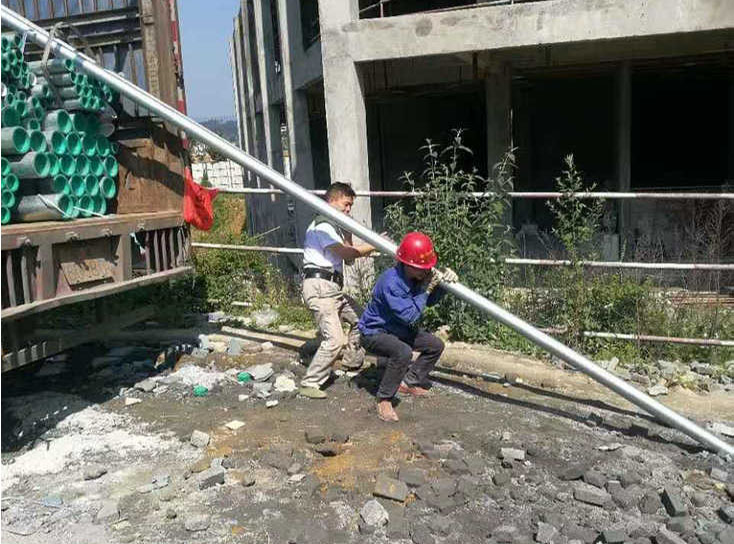 衬塑复合管道安装